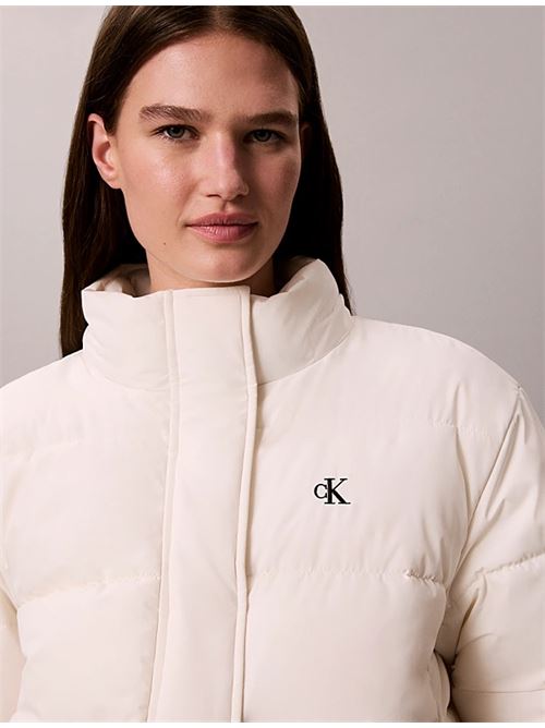 matte mw short puffer CALVIN KLEIN JEANS | LV047H504GYAS